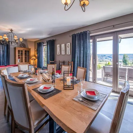 Cosy Holiday Home In Polleur With Pool, Jacuzzi And Sauna בית נופש *